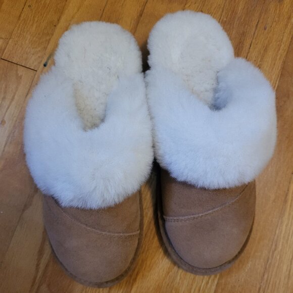 Women's Indoor Fur Slippers New (Size 7) - Picture 3 of 4